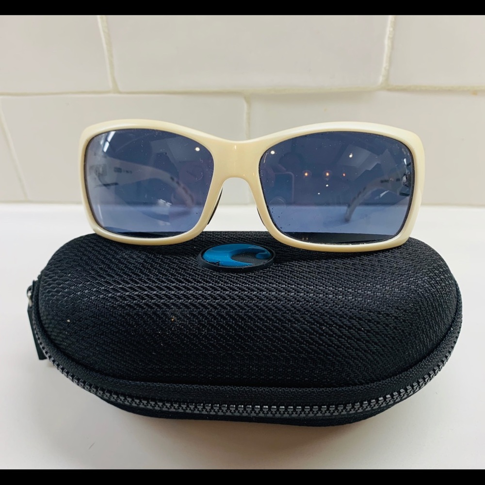 Costa ISLAMORADA off white sunglasses.